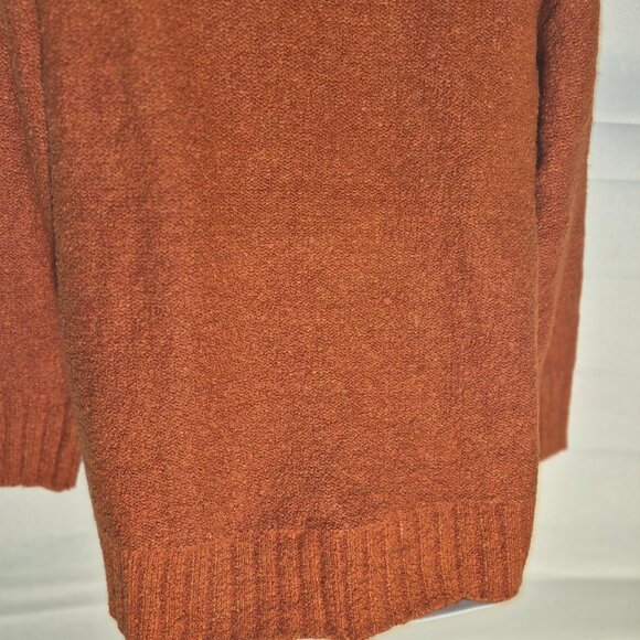 OLD NAVY beautiful Orange High Pile oversized sweater in size small NWT - Picture 8 of 8